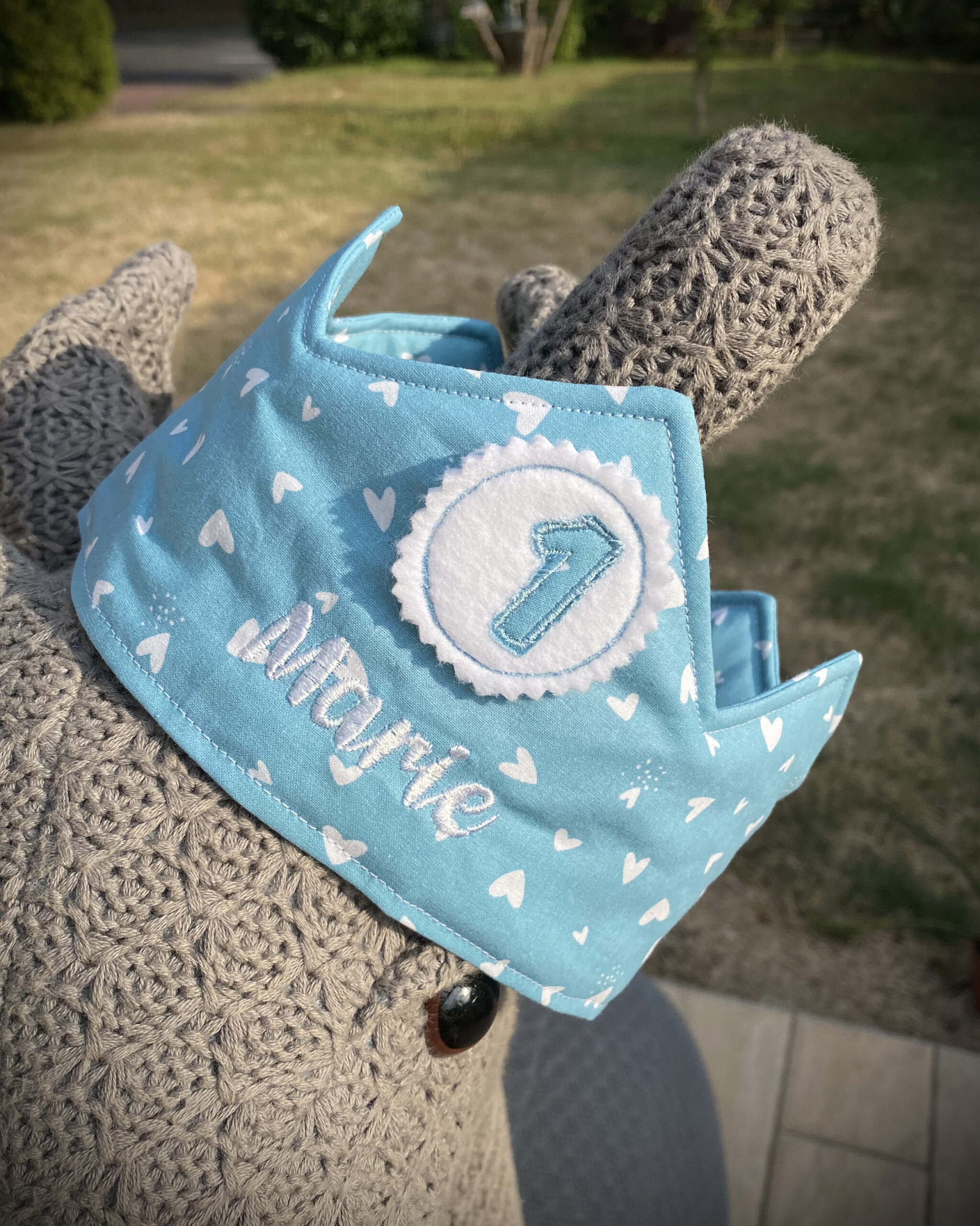 Geburtstagskrone blau H